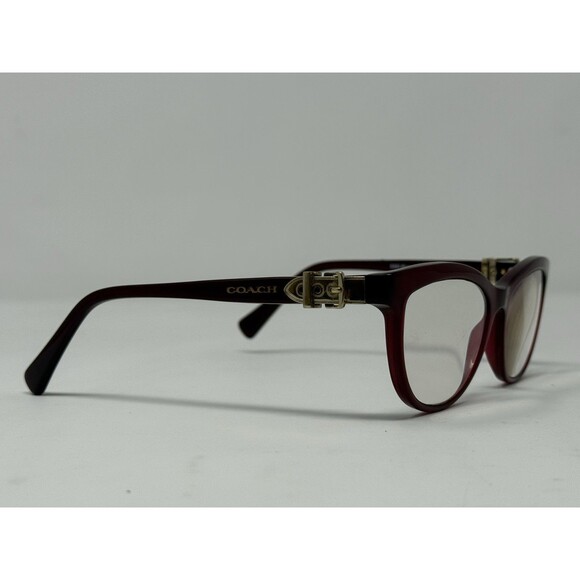 Coach Eyeglass Frames HC6087T 51-16-135 Burgundy 5393 main image 5